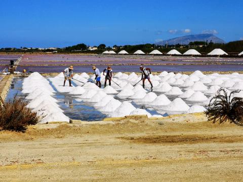 Salt in Marsala