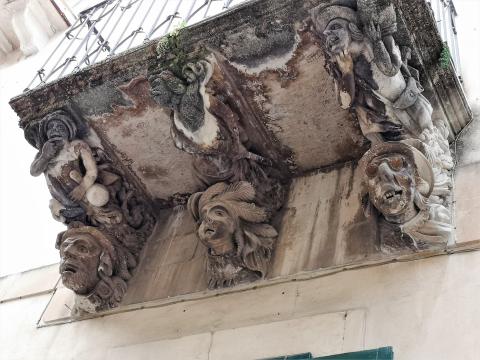 Balconies in Ibla