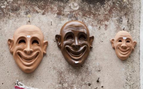 Sardonic smile